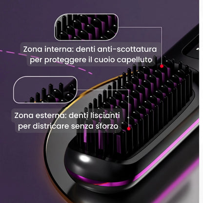 Spazzola Norzal per capelli corti