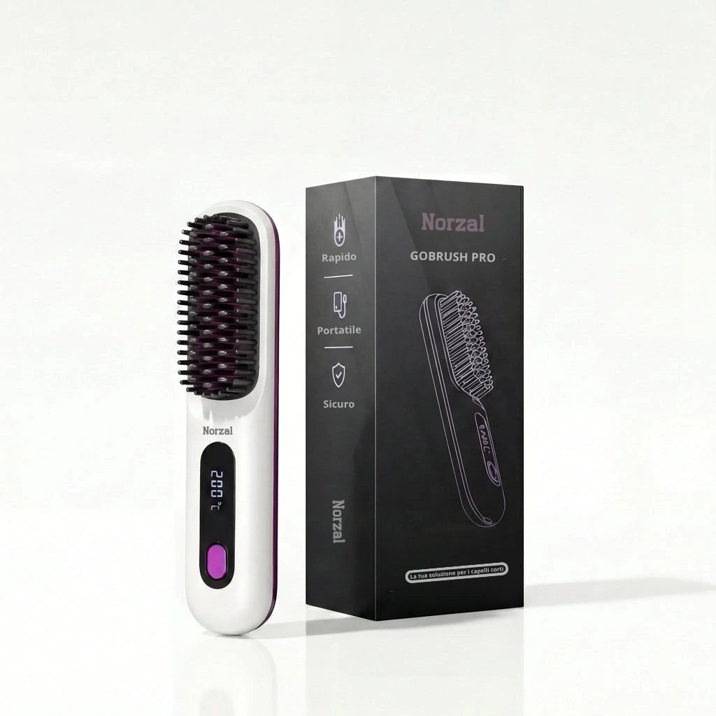 Spazzola Norzal per capelli corti